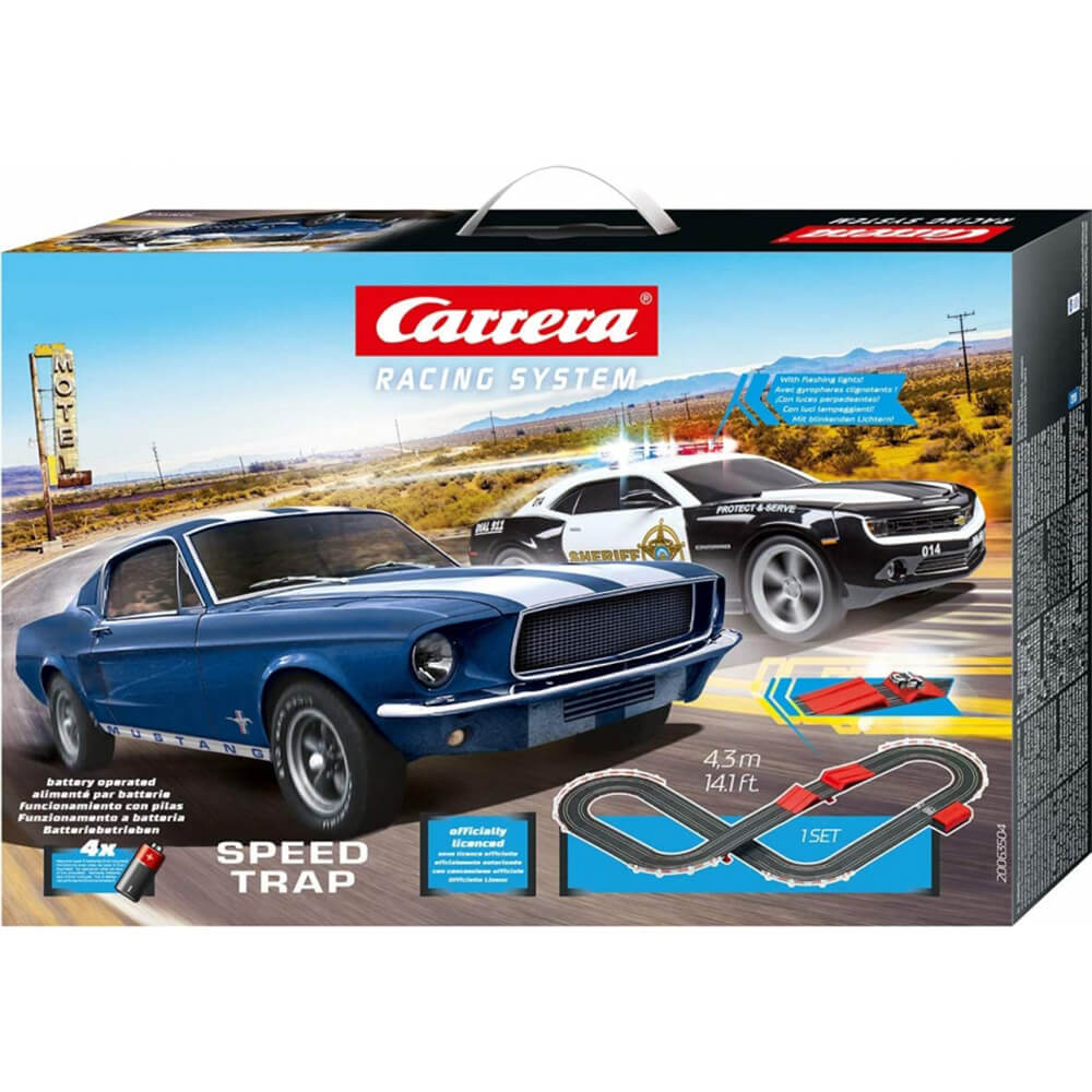 Carrera Go!!! Speed Trap 1:43 Scale Slot Car Racing Set