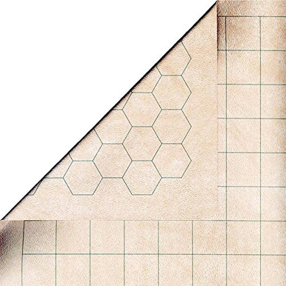 Chessex Reversable Battlemat with Squares and Hexes