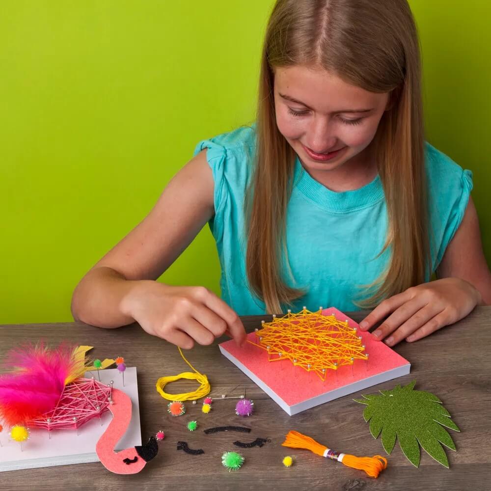 Craft-tastic String Art Tropical Craft Set