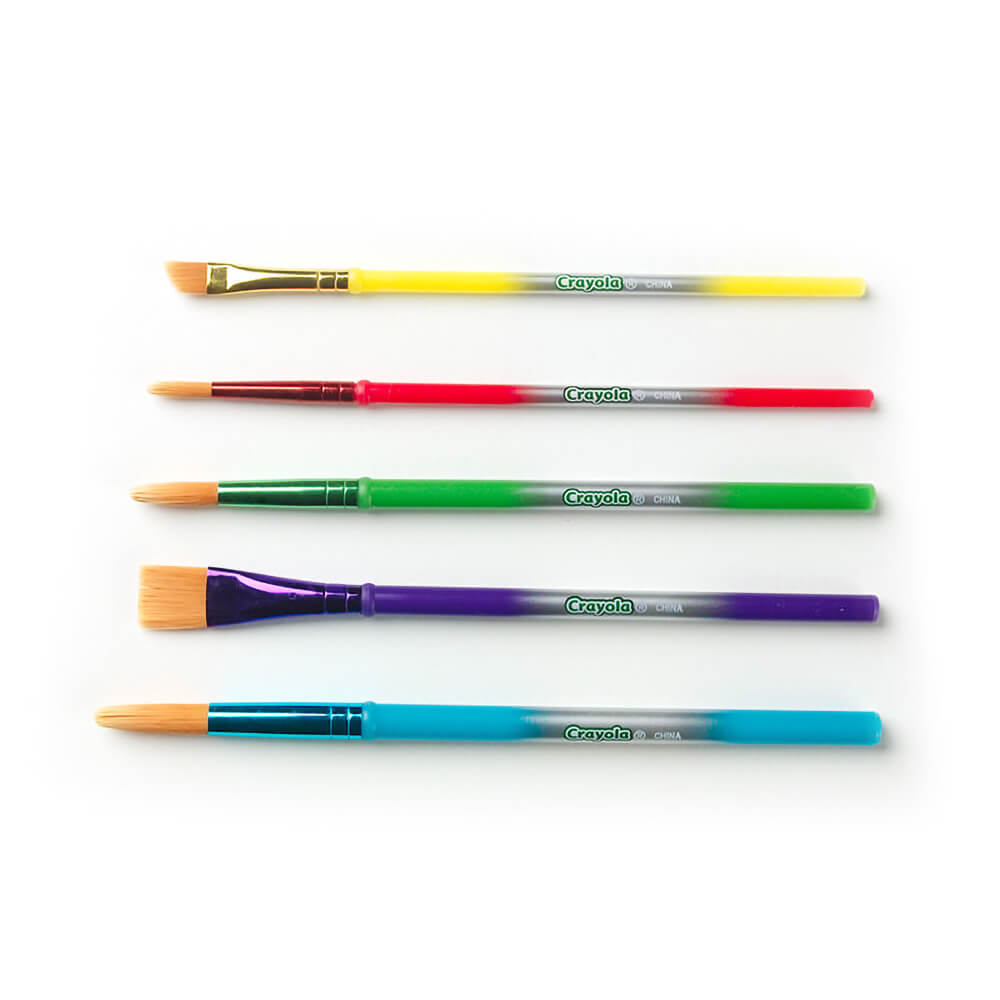 Crayola 5ct Paint Brush Variety Pack