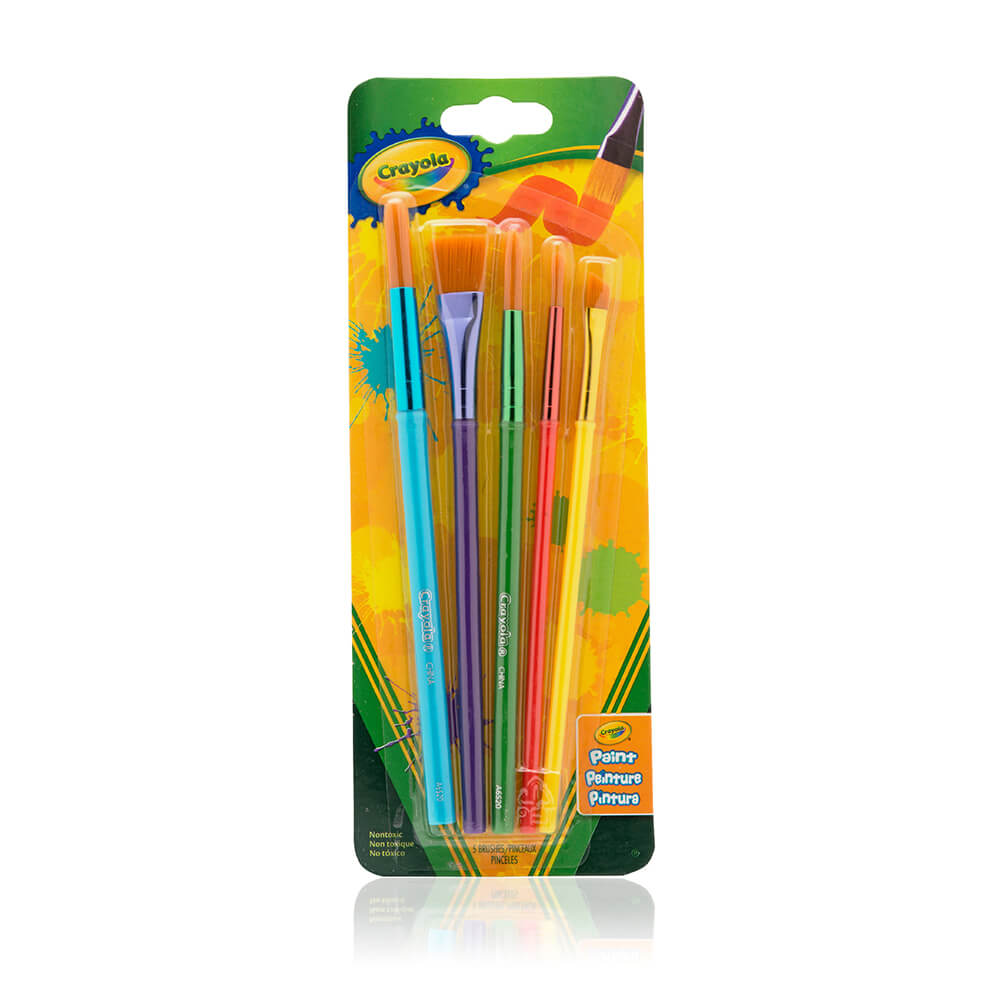 Crayola 5ct Paint Brush Variety Pack