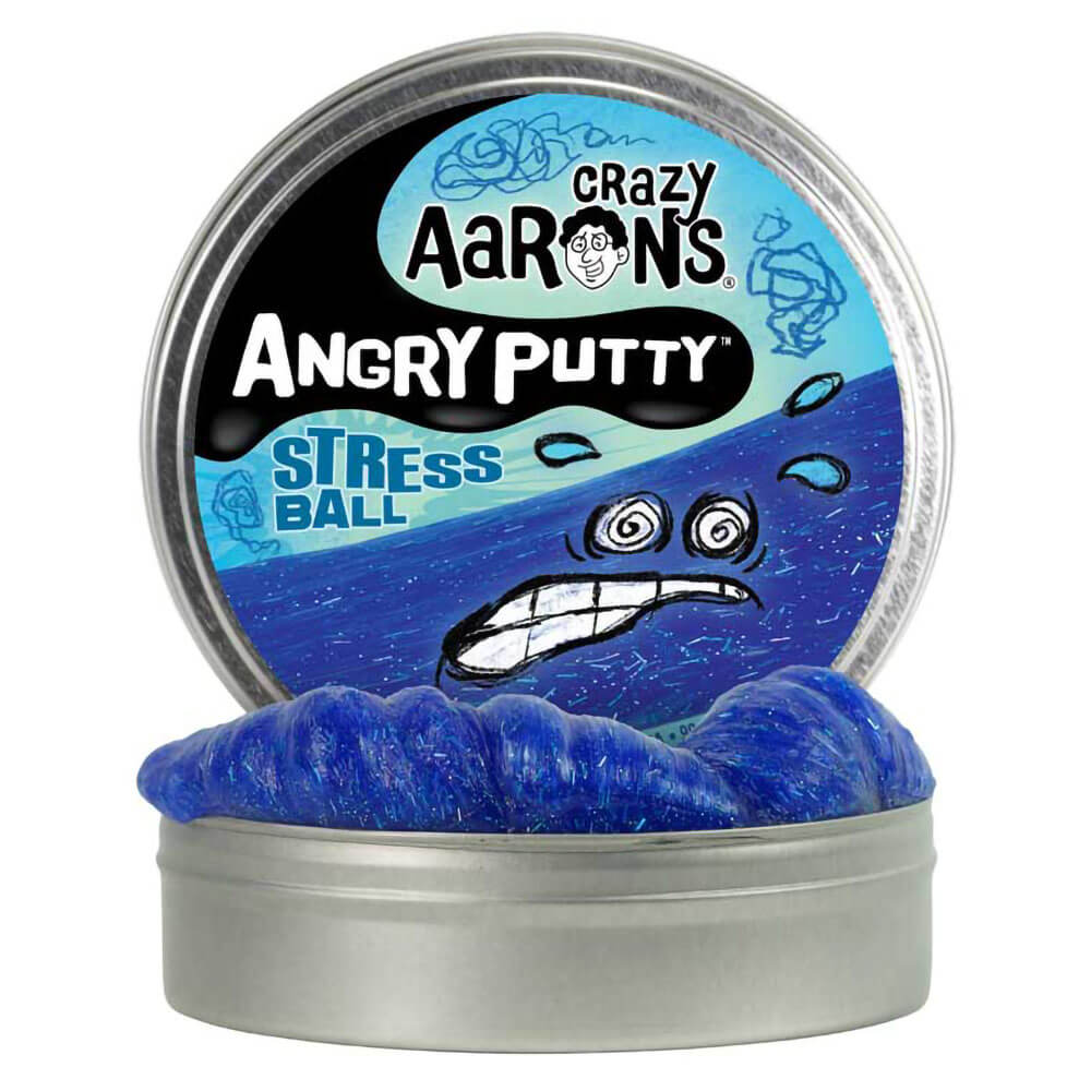 Crazy Aaron's Angry Putty Stress Ball with 4