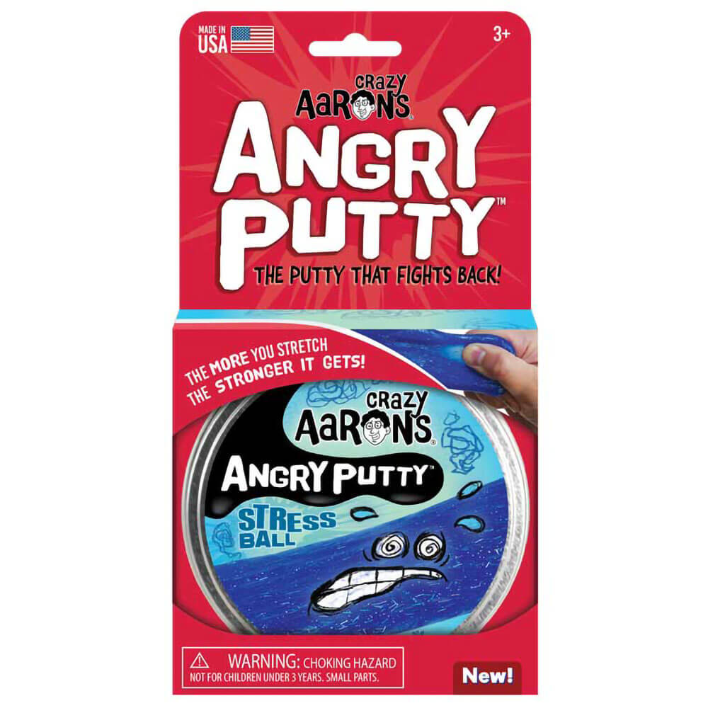 Crazy Aaron's Angry Putty Stress Ball with 4