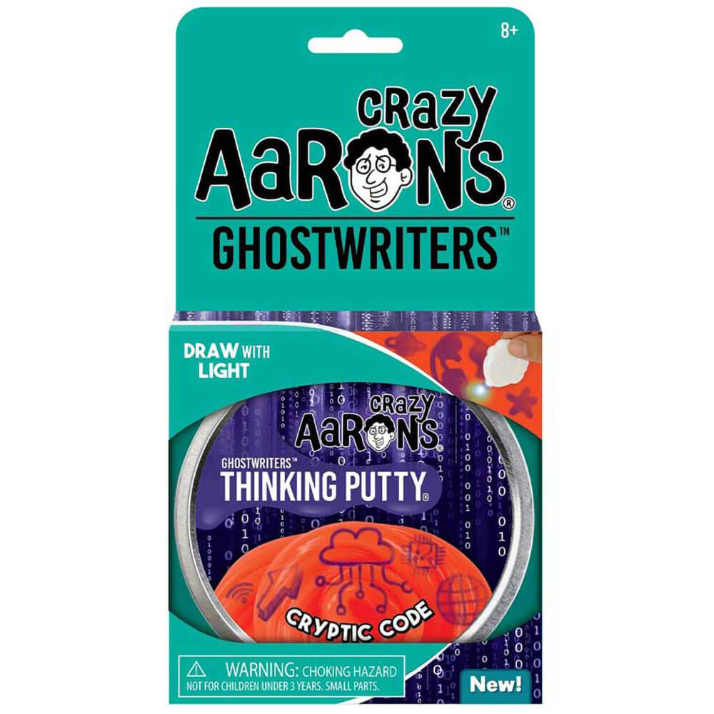 Crazy Aaron's Ghostwriters Cryptic Code with 4