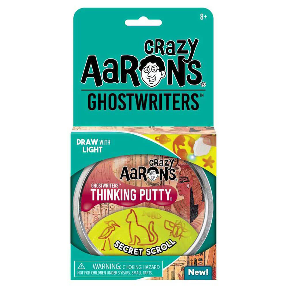 Crazy Aaron's Ghostwriters Secret Scroll with 4