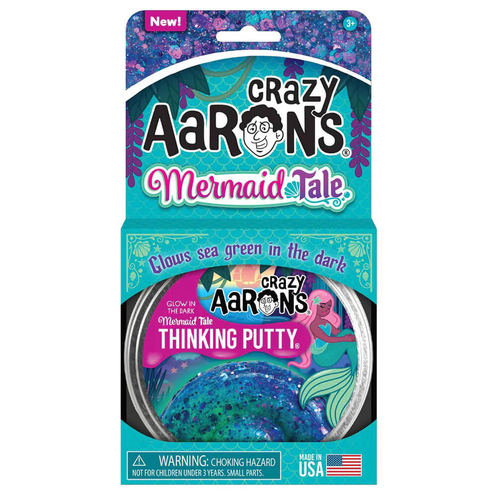 Crazy Aaron's Glowbrights Mermaid Tale with 4