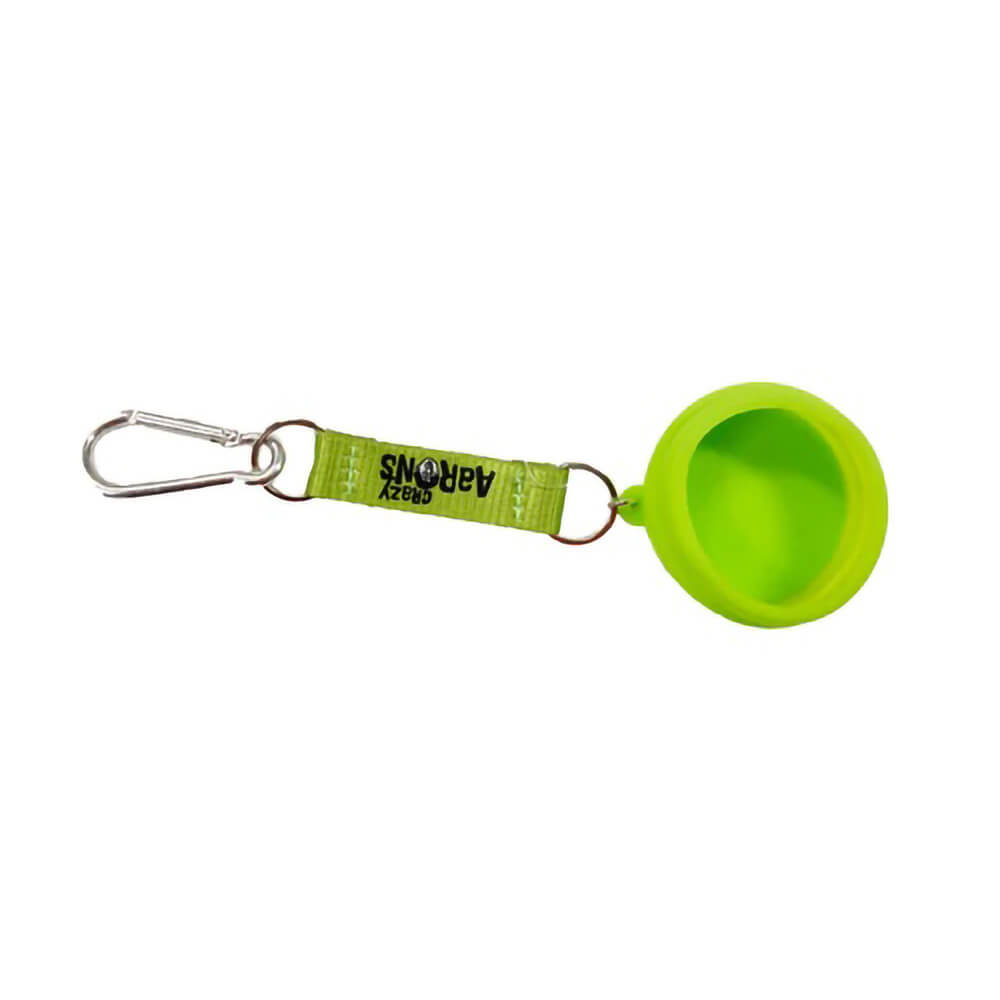 Crazy Aaron's Green Mini Tin Bag Clip with Tin