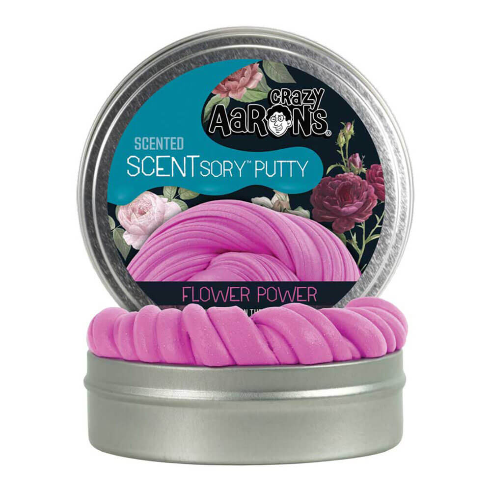 Crazy Aaron's SCENTsory Flower Power Thinking Putty 2.75" Tin