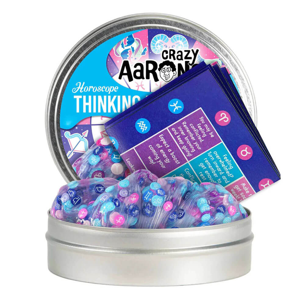 Crazy Aaron's Thinking Putty Horoscope Putty with 4" Tin