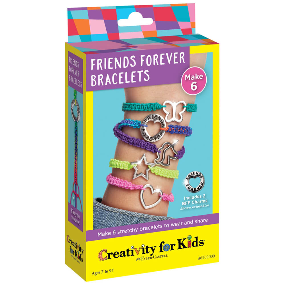 Creativity for Kids Friends Forever Bracelets Mini Kit