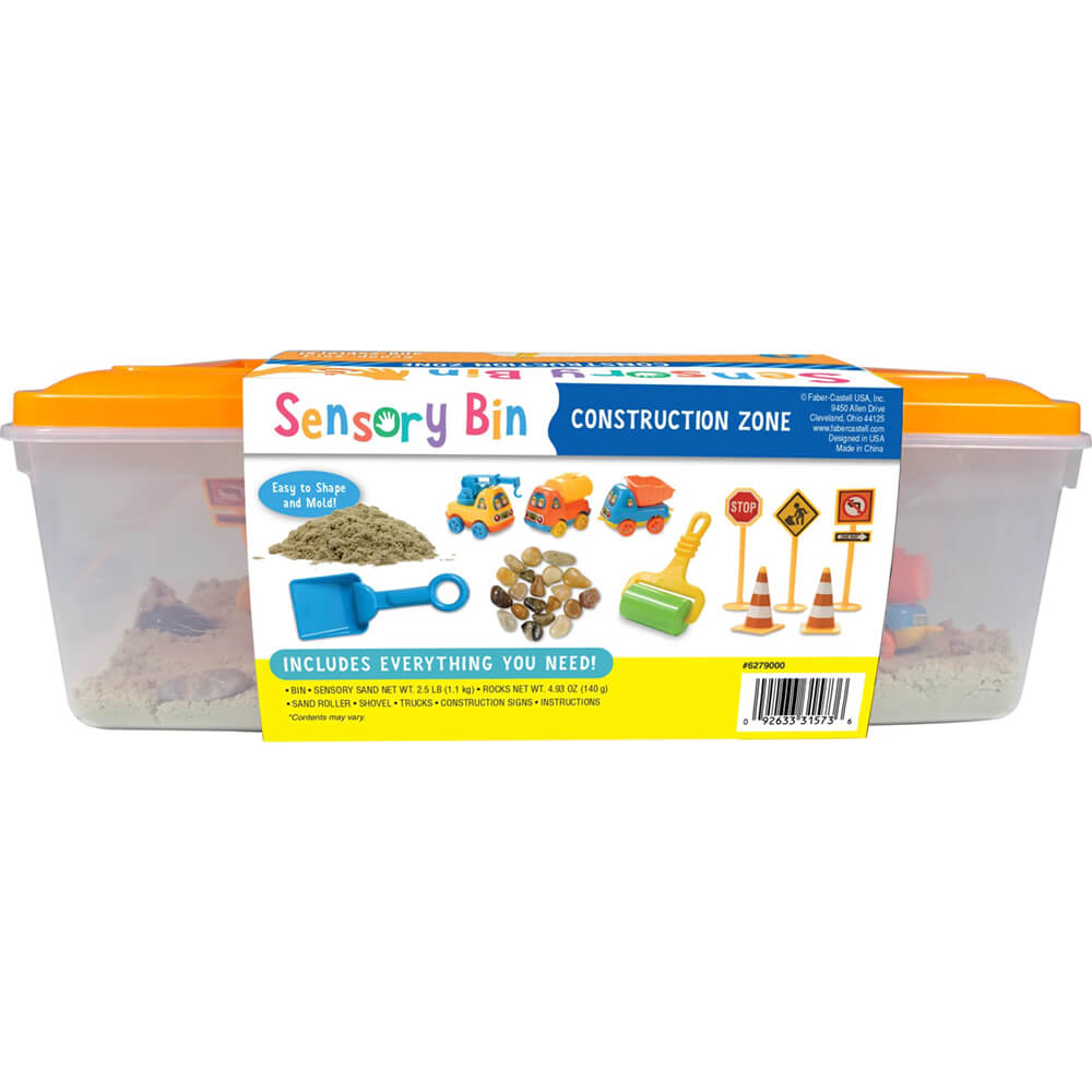 Creativity for Kids Sensory Bin Construction Zone Set