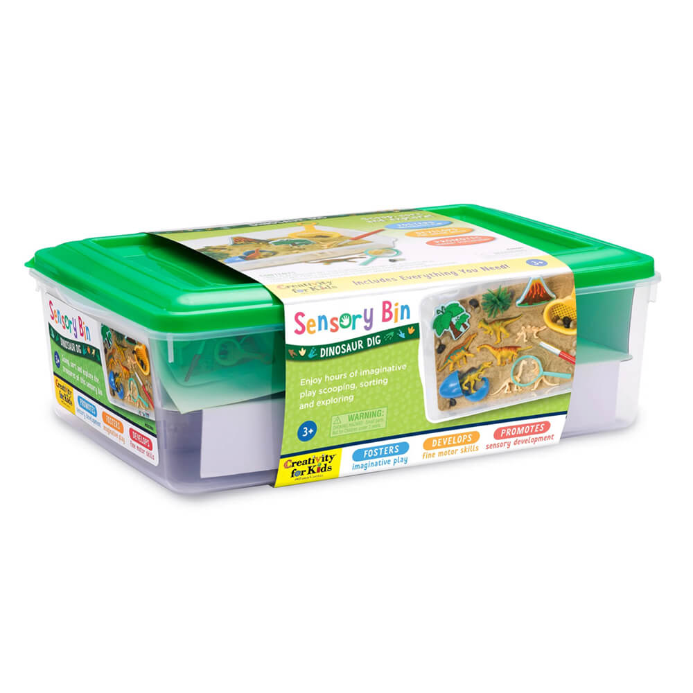 Creativity for Kids Sensory Bin Dinosaur Dig Set