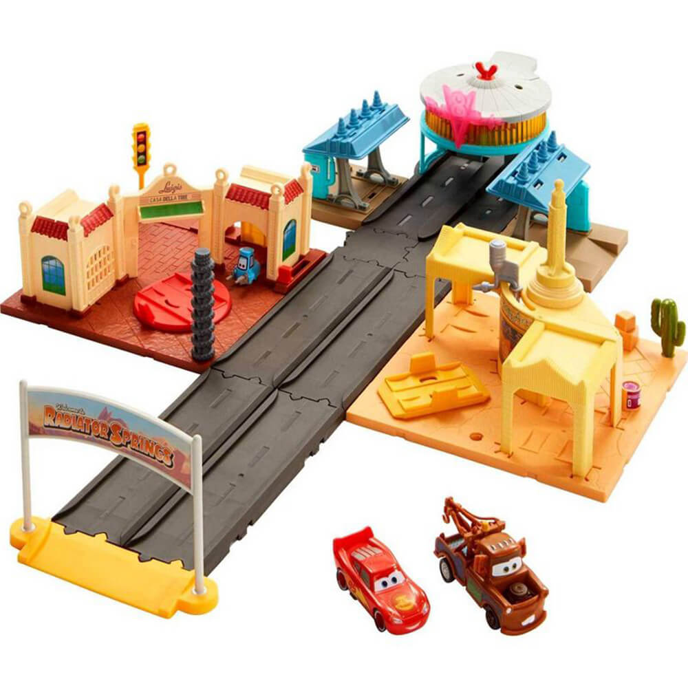 Disney and Pixar Cars Radiator Springs Tour Playset