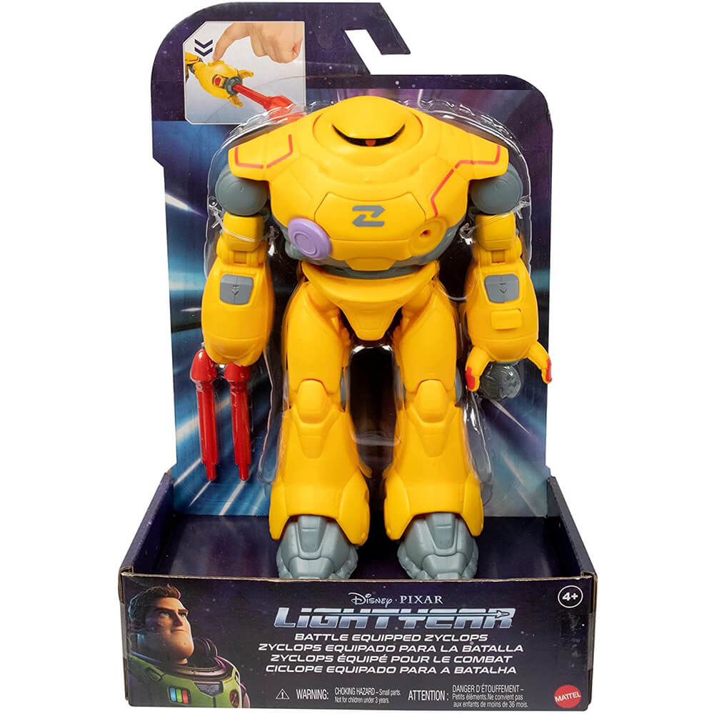 Disney Pixar Lightyear Battle Equipped Zyclops Action Figure