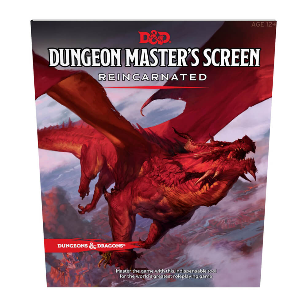 Dungeons and Dragons Dungeon Master's Screen Reincarnated 5E