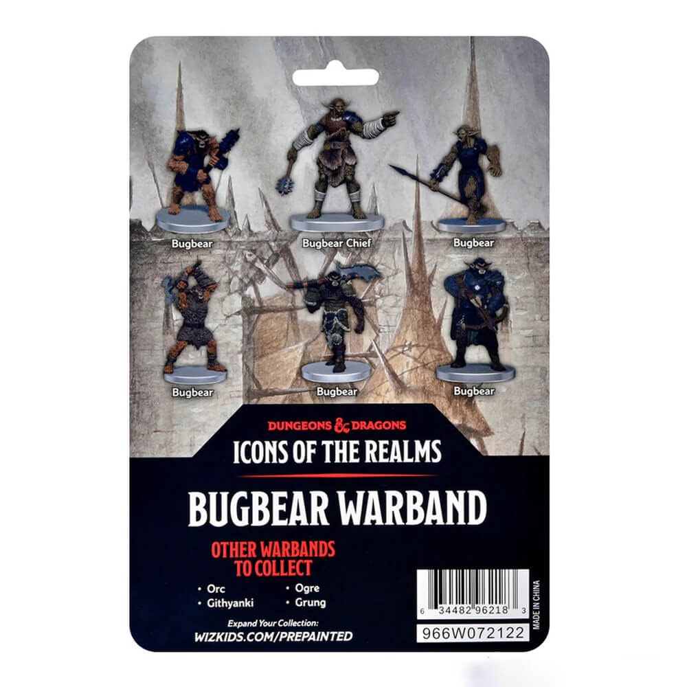 Dungeons and Dragons Icons of the Realm: Bugbear Warband Miniatures Set