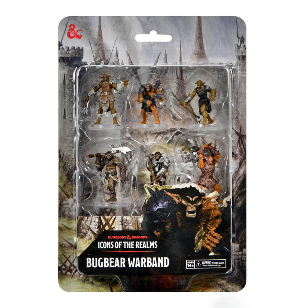 Dungeons and Dragons Icons of the Realm: Bugbear Warband Miniatures Set