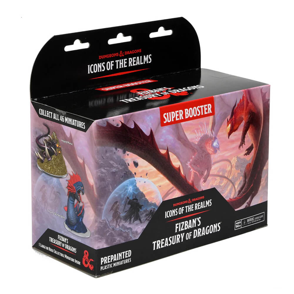 Dungeons and Dragons Icons of the Realm: Fizban's Treasury of Dragons Prepainted Super Booster