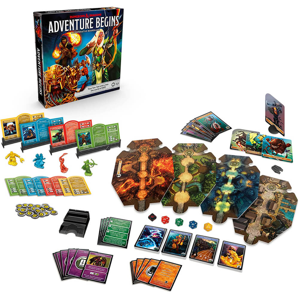 Dungeons & Dragons Adventure Begins Board Game