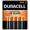 Duracell Coppertop AA Alkaline Batteries 8-Pack