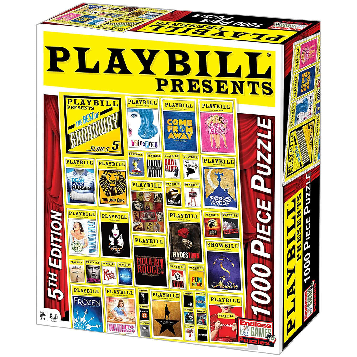 PLAYBILL Broadway Cover 1000 Piece Jigsaw Puzzle