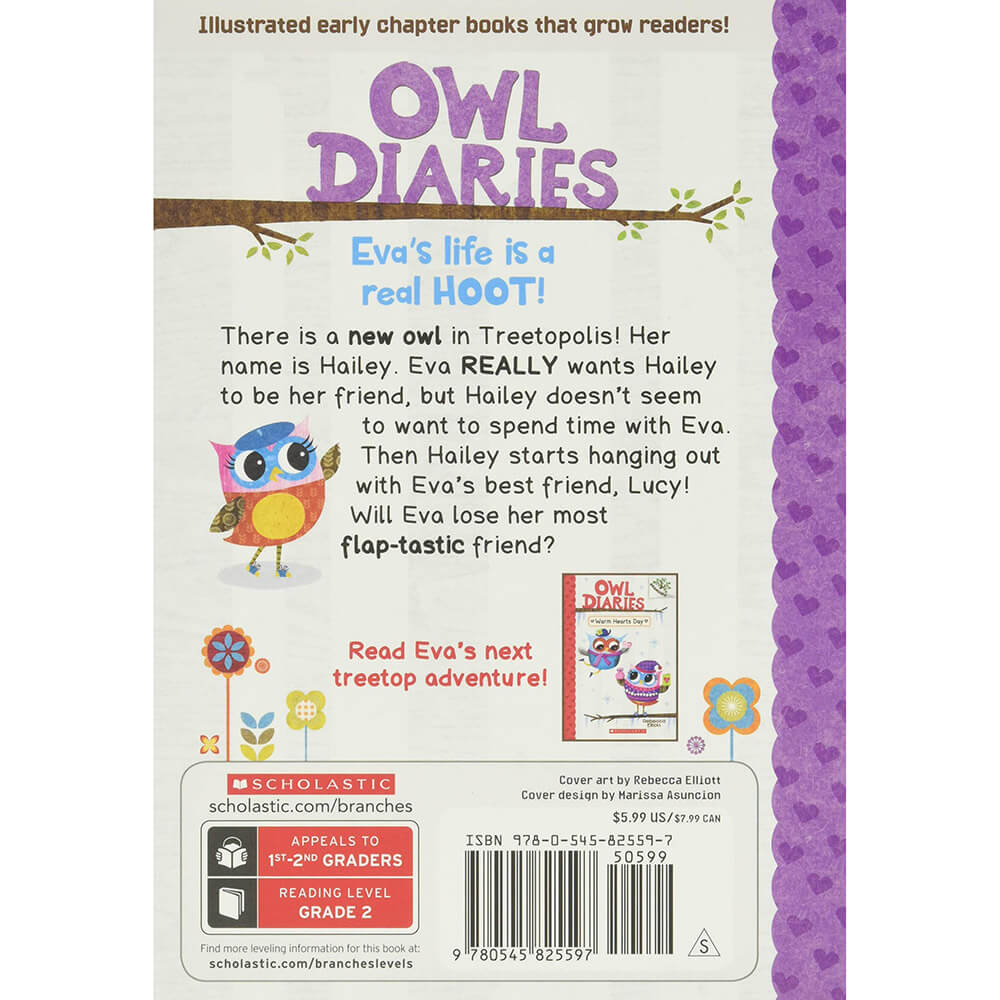 Eva and the New Owl: A Branches Book (Owl Diaries #4)