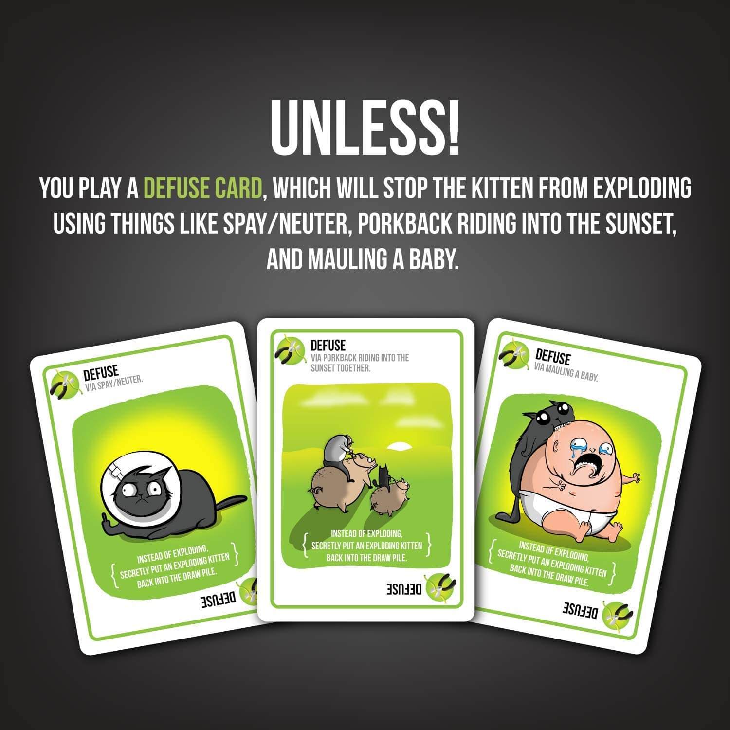 Exploding Kittens Game: NSFW Deck Edition