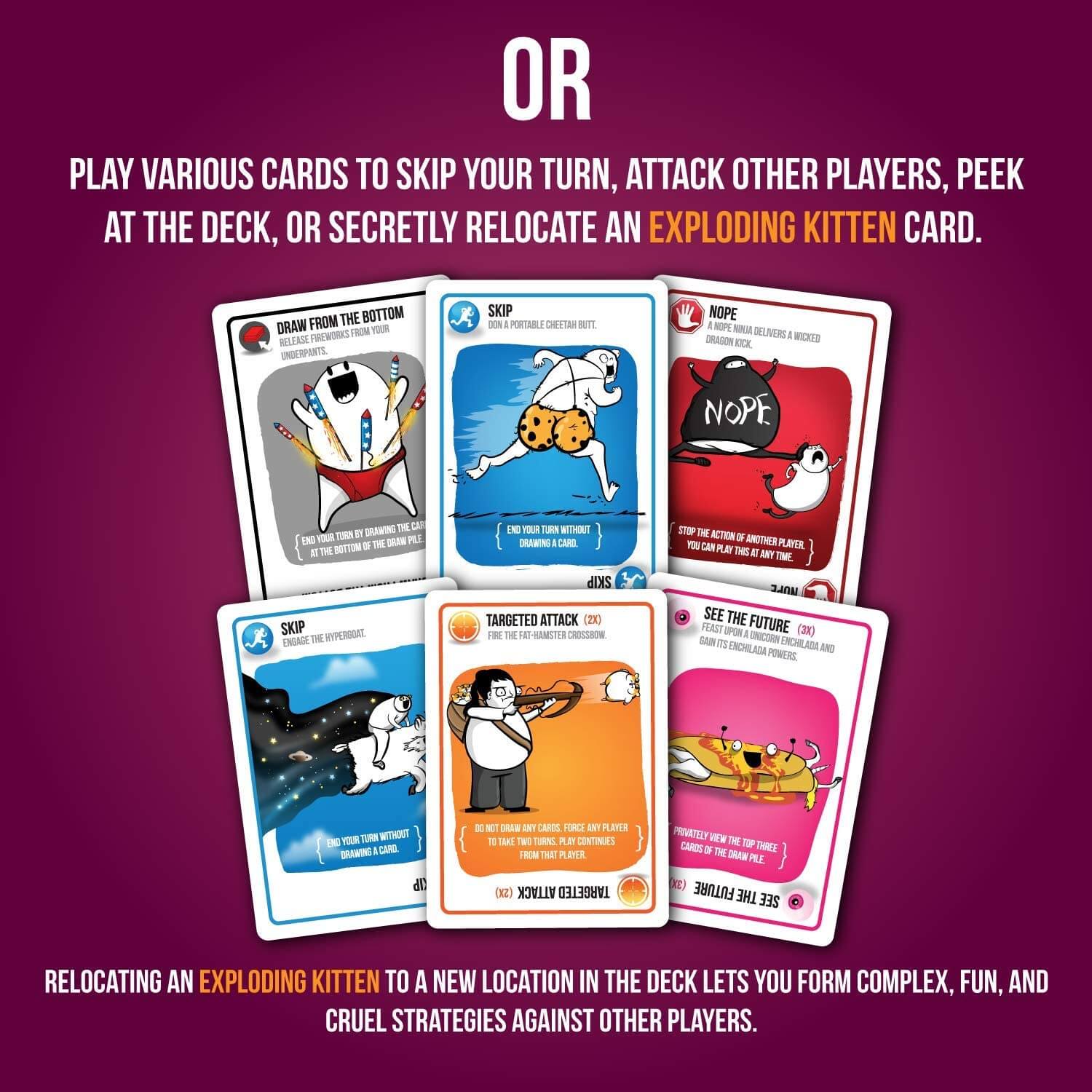 Exploding Kittens Party Pack Edition