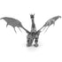 Metal Earth Premium Iconx Silver Dragon Metal Model Kit - 3 Sheets