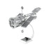 Metal Earth Hubble Telescope 1 Sheet Metal Model Kit