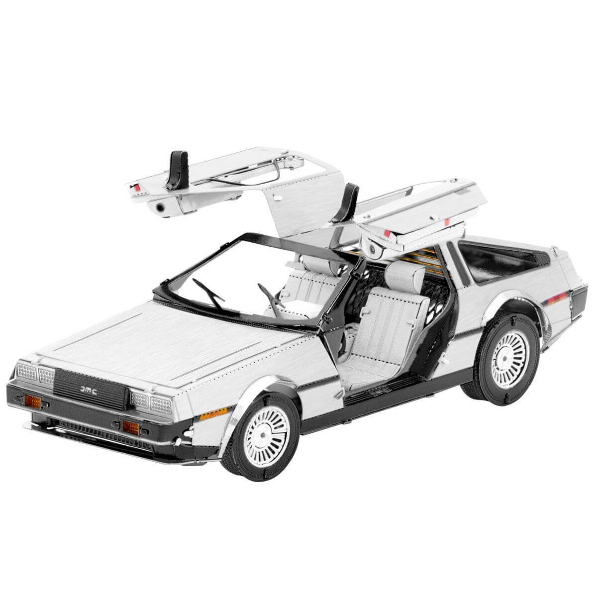 Metal Earth DeLorean Metal Model Kit - 2.5 Sheets