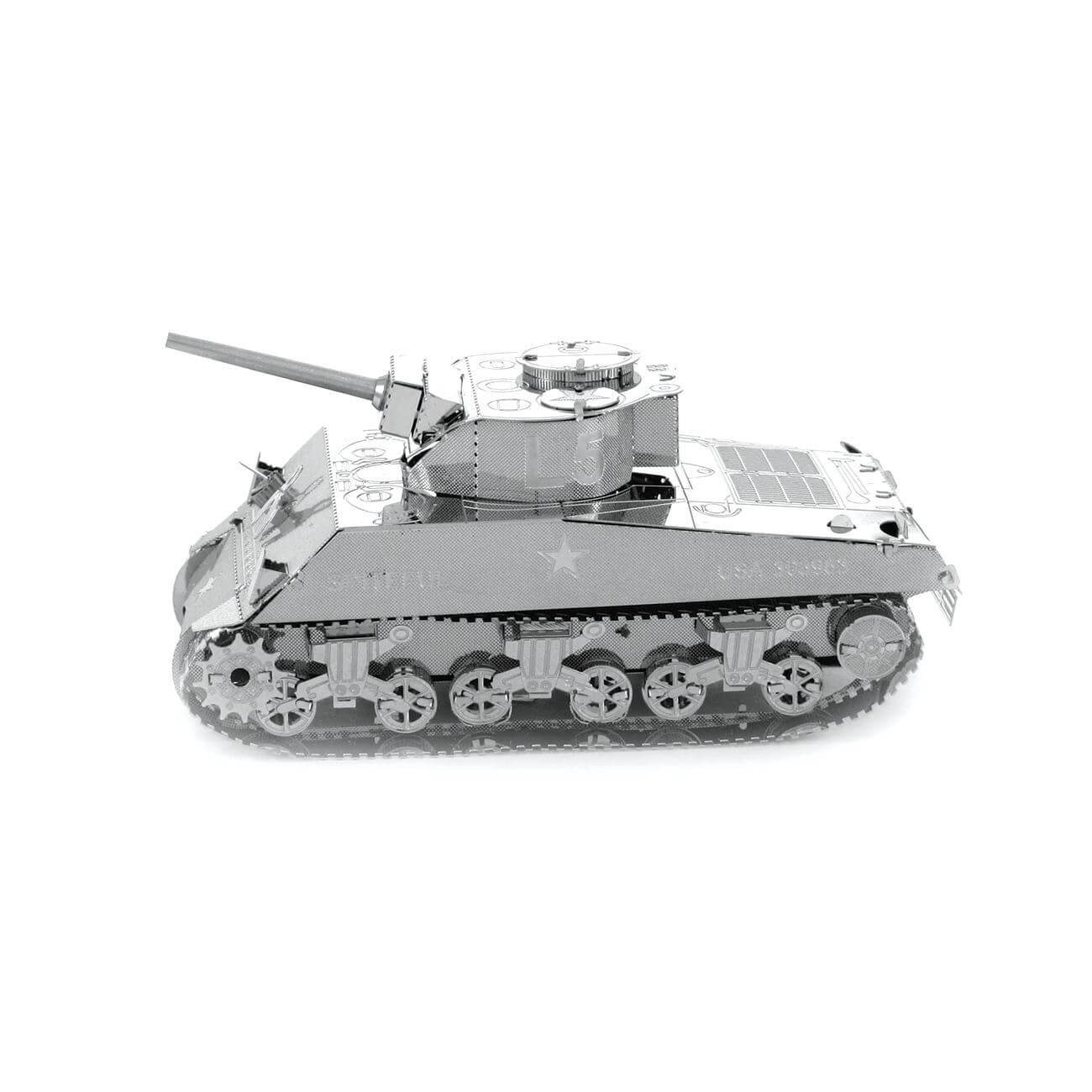 Metal Earth Sherman Tank Metal Model Kit - 2 Sheets