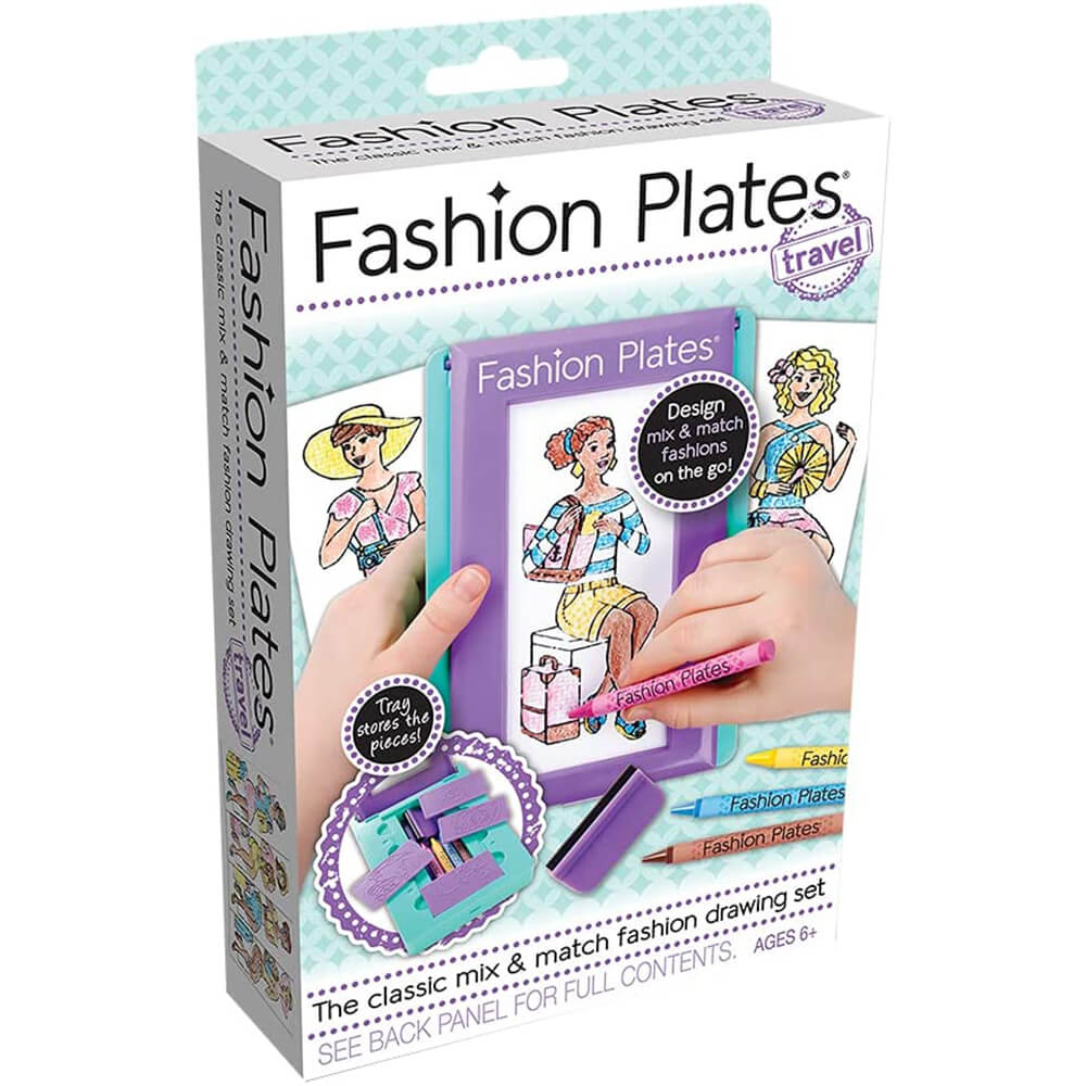 Fashion Plates Travel Design Set