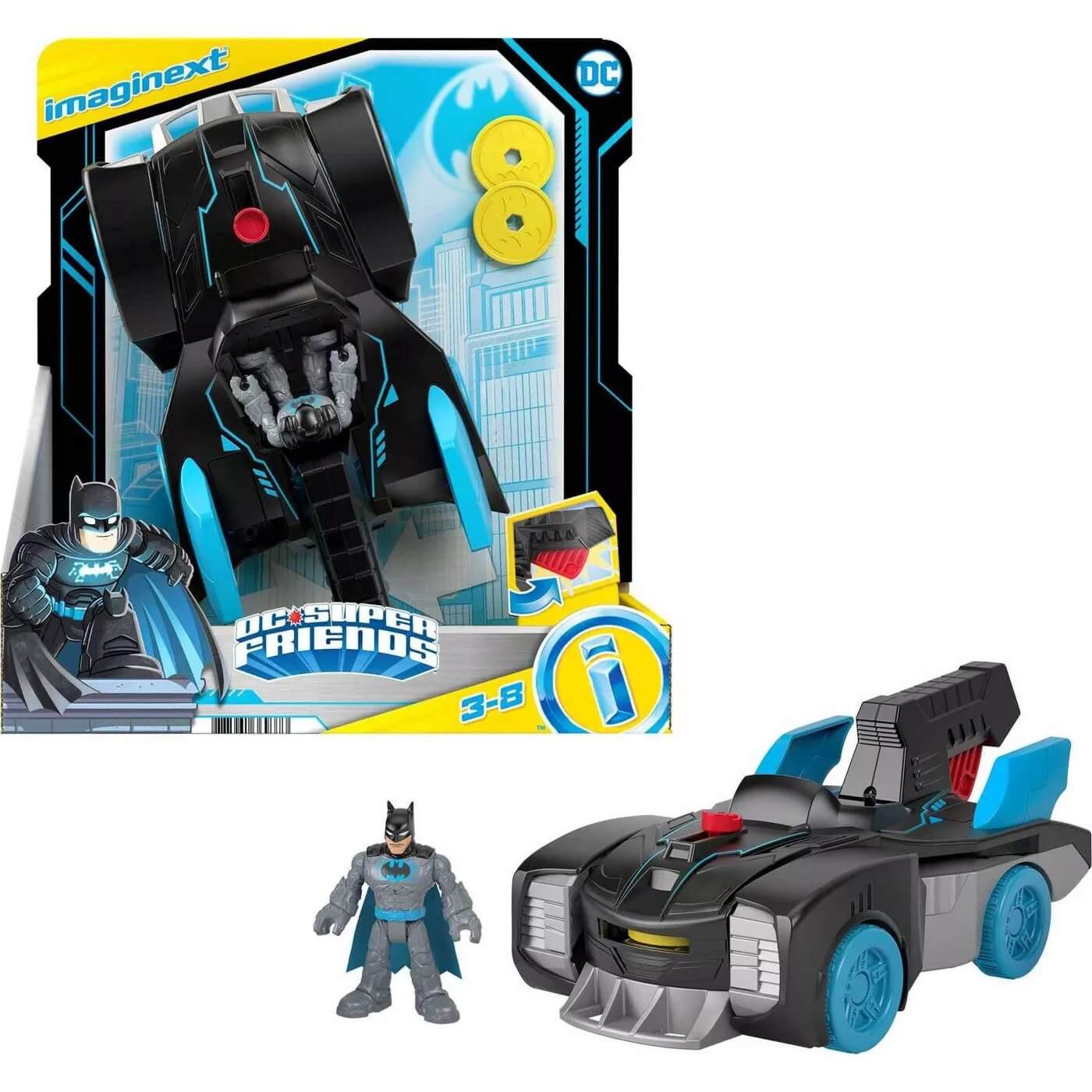 Imaginext DC Super Friends Bat-Tech Batmobile