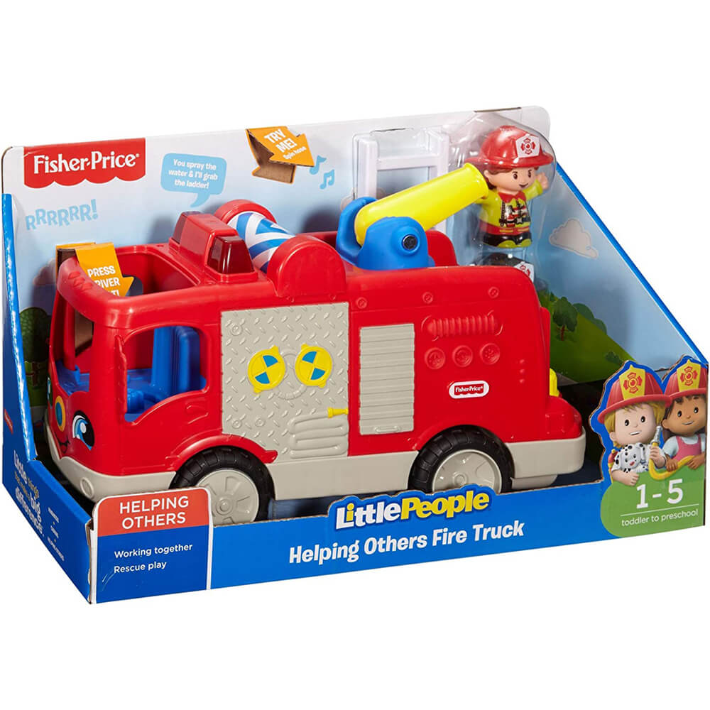 Fisher-Price Little People Helping Others Fire Truck