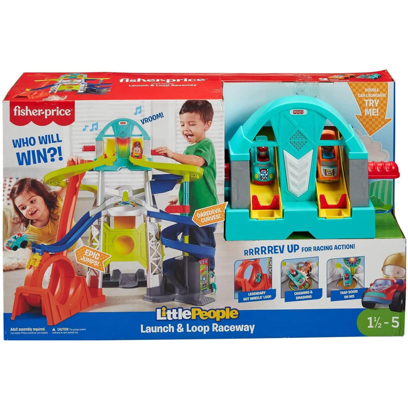 Fisher-Price Little People Launch & Loop Raceway Package