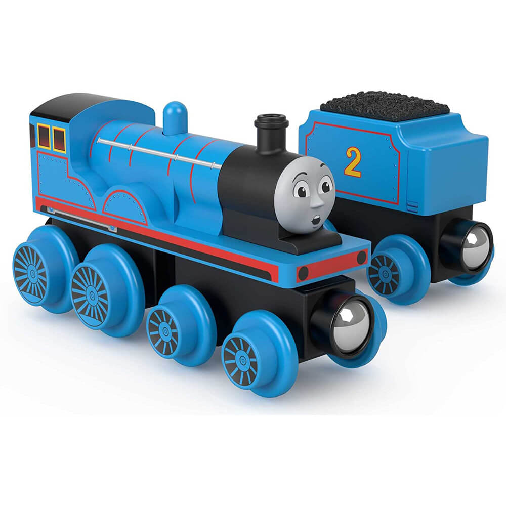 Fisher-Price Thomas & Friends Wooden Railway Edward Engine and Coal-Car