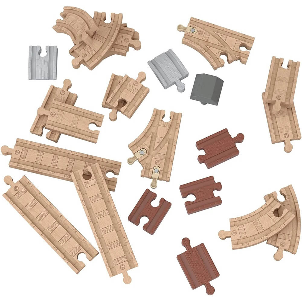 Fisher-Price Thomas & Friends Wooden Railway Expansion Clackety Track Pack