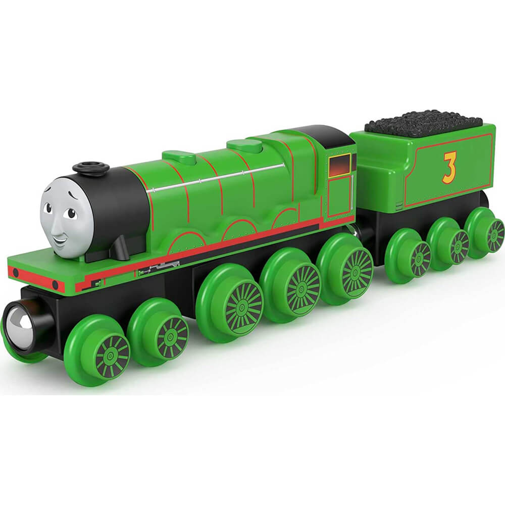 Fisher-Price Thomas & Friends Wooden Railway Henry Engine and Coal-Car