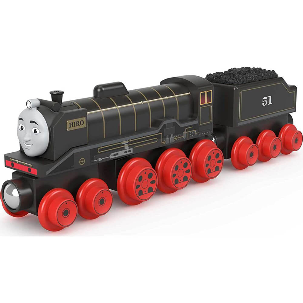 Fisher-Price Thomas & Friends Wooden Railway Hiro Engine and Coal-Car