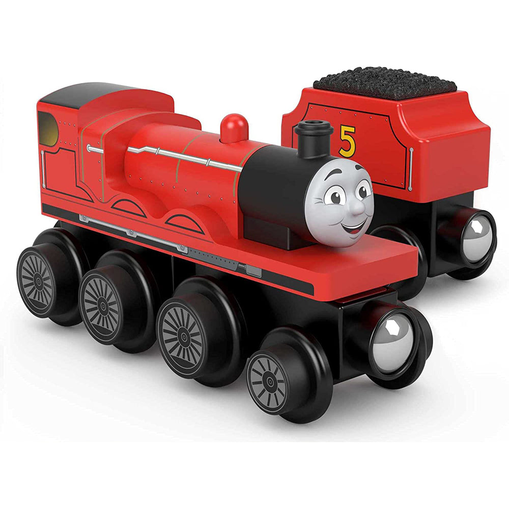 Fisher-Price Thomas & Friends Wooden Railway James Engine and Coal-Car