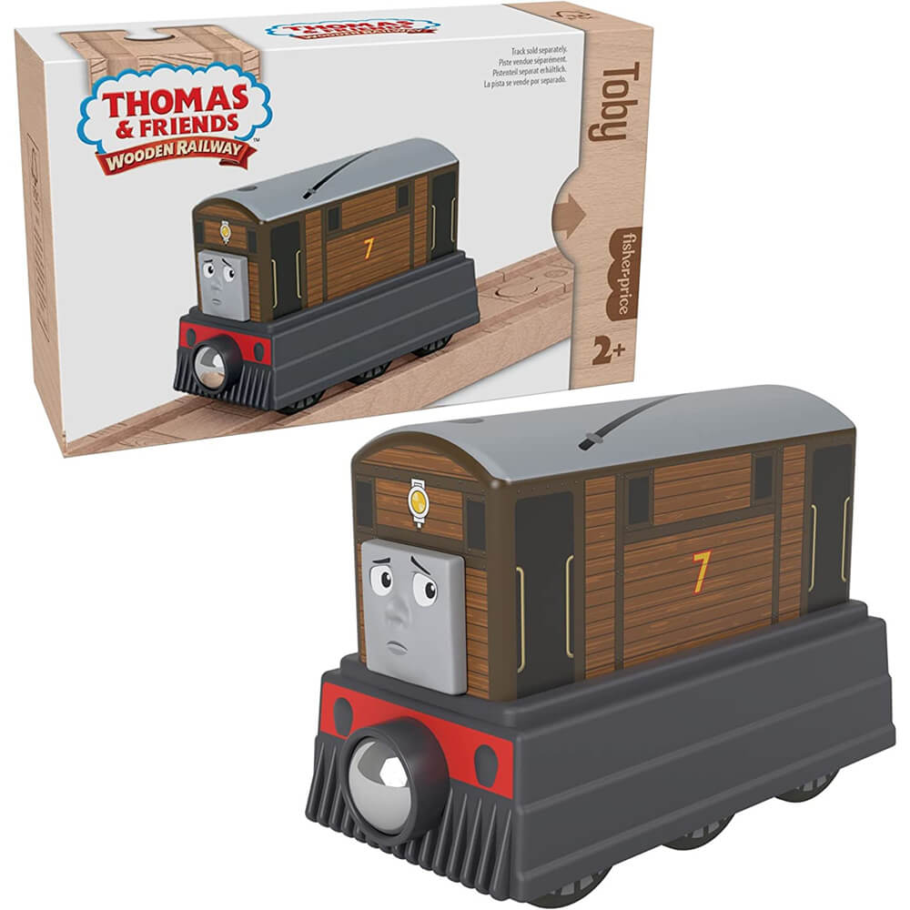 Fisher-Price Thomas & Friends Wooden Railway Toby Engine