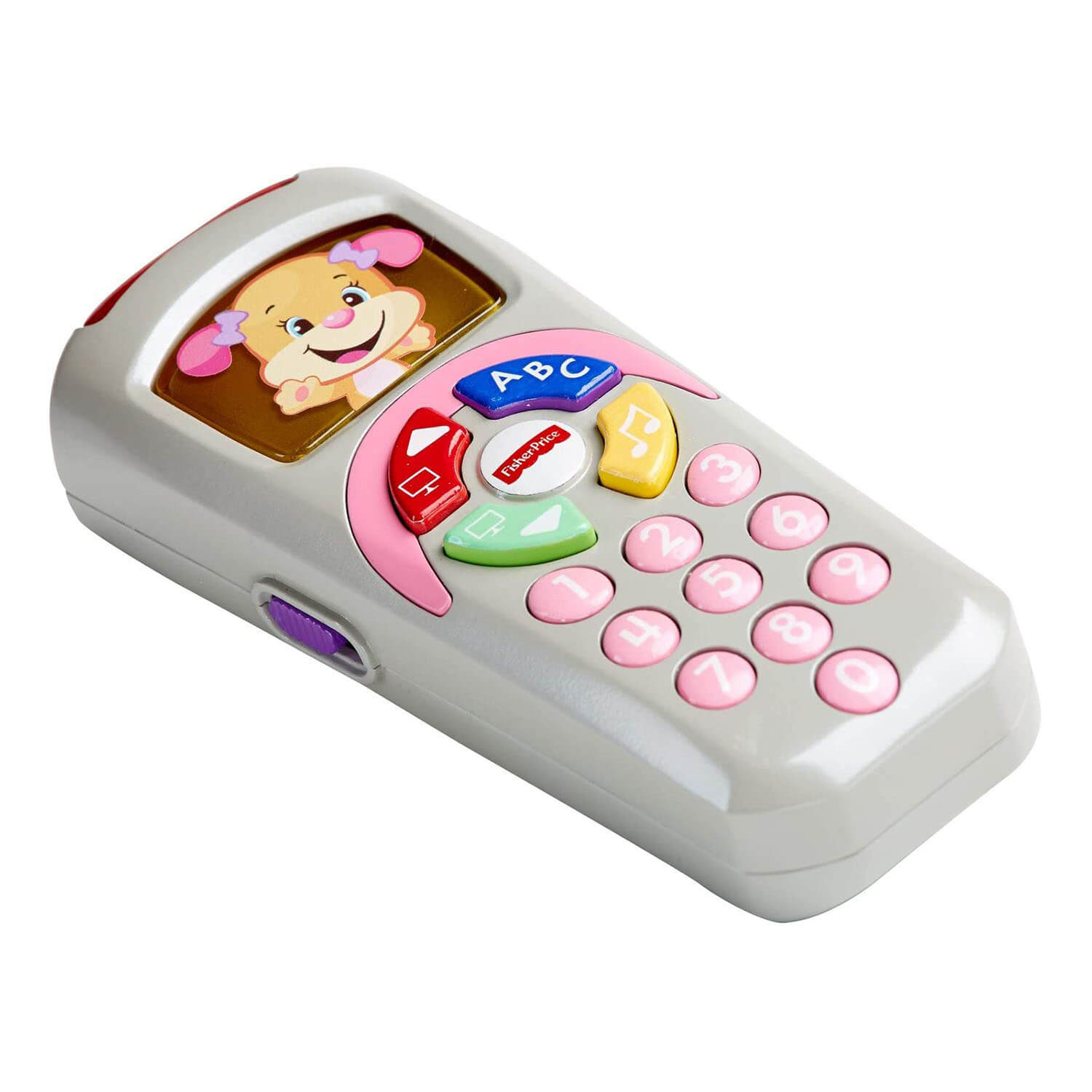 Front view of the puppy remote.