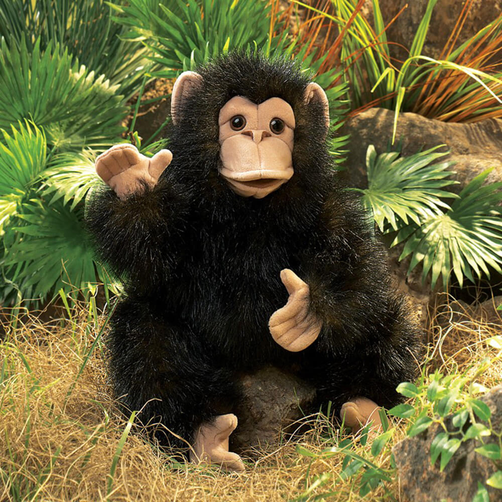 Folkmanis Baby Chimpanzee Hand Puppet