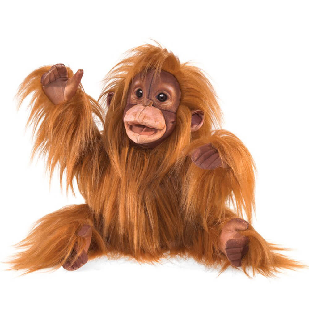 Folkmanis Baby Orangutan Hand Puppet