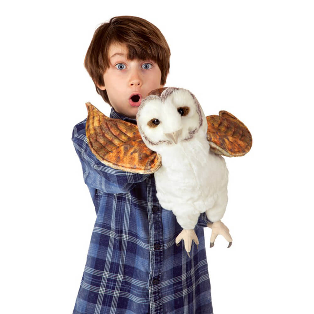 Folkmanis Barn Owl Hand Puppet