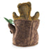 Folkmanis Bear in Tree Stump Hand Puppet