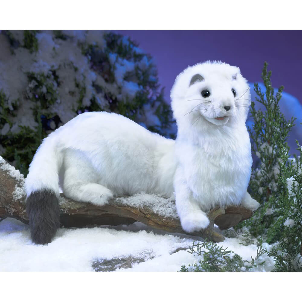 Folkmanis Ermine Hand Puppet