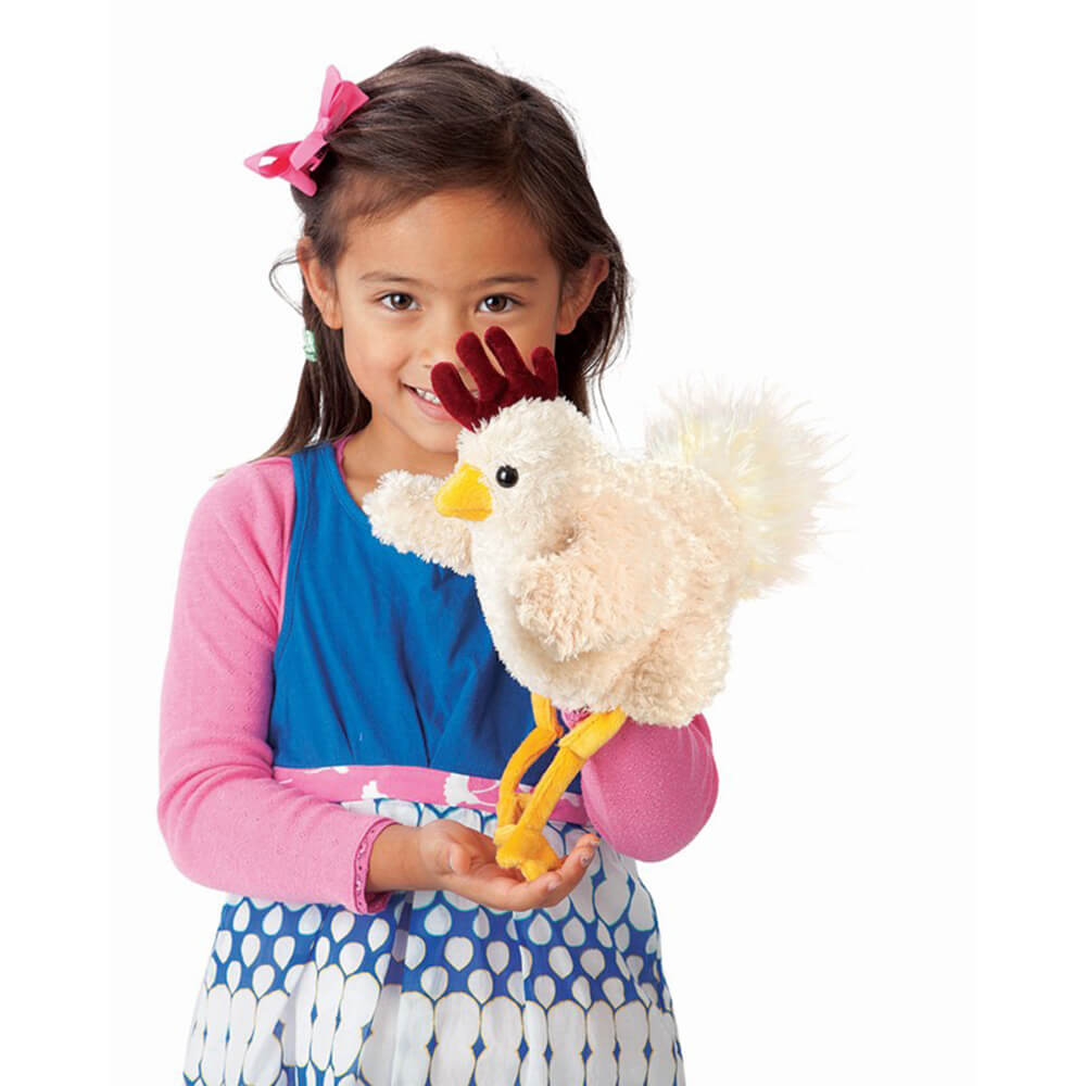 Folkmanis Funky Chicken Hand Puppet