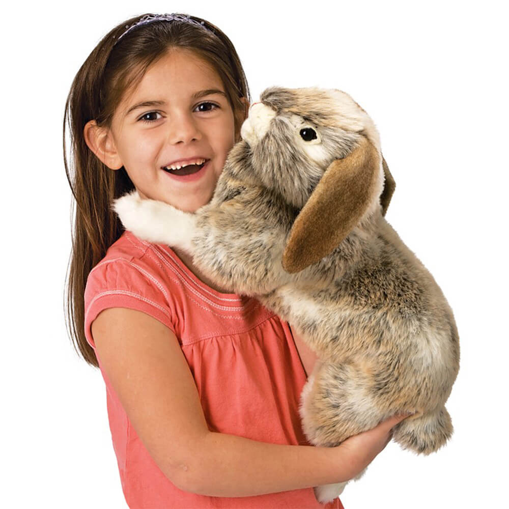 Folkmanis Holland Lop Rabbit Hand Puppet